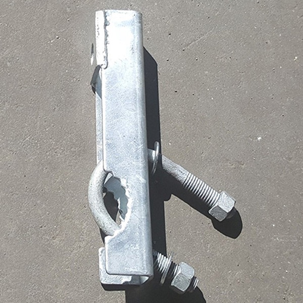 Extended Bracket for Chain Link Fence Rolling Gate Rear Wheels (H-0897)