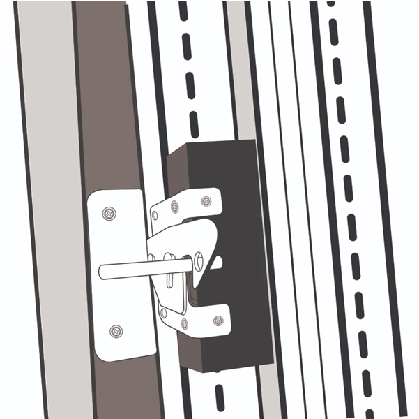 Lifetime Steel Post Rail Clips for Metal Fence Post