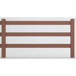 Coronado TimberGrain Ribbed Rail Posts