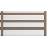 Coronado TimberGrain Ribbed Rail Posts