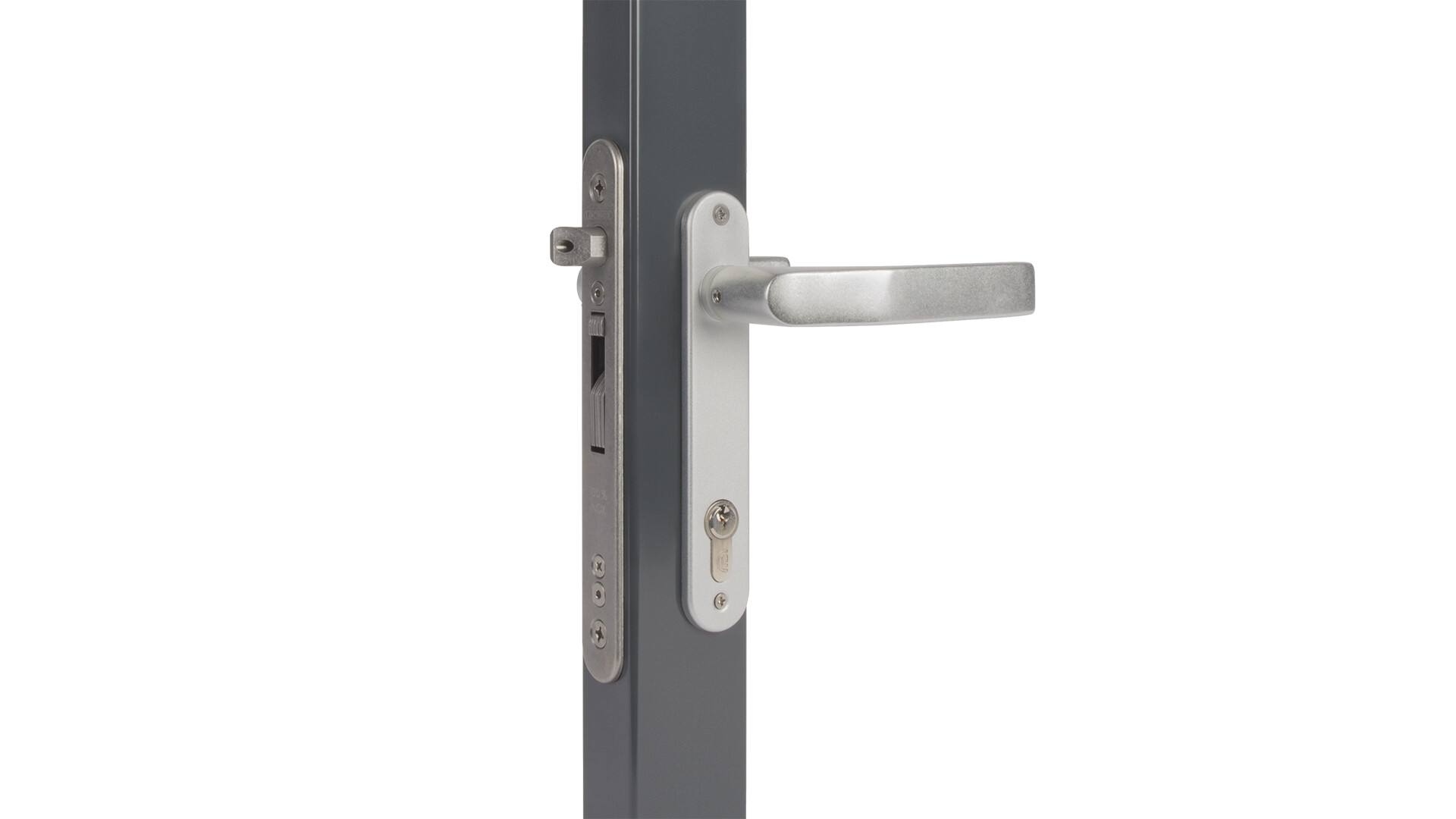 Locinox Stainless Steel Mortise Lock For Gates Frames Greater Than 1-9/ ...
