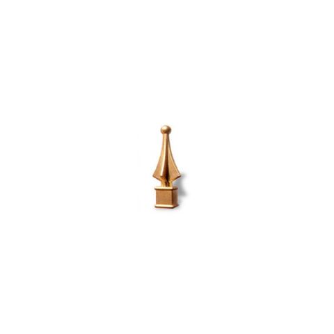 Jerith Aluminum Imperial Finial, Fits Over 3/4" Picket - White (Limited Quantities Available)