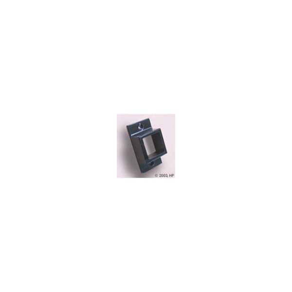 Jerith Jerith Residential Wall Mount Bracket Fits 1" x 1" Rails, White (Limited Quantities Available)