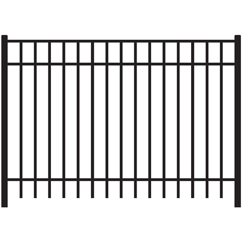 Shapes Classic Residential Aluminum Fence Section