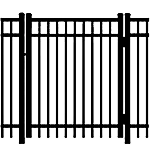 Shapes Classic Aluminum Residential Single Gate