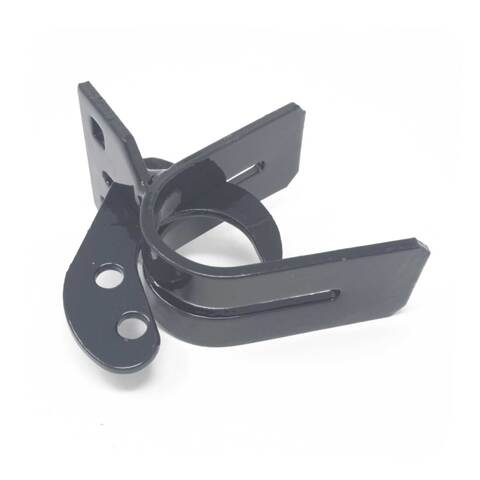 Standard and Offset Chain Link Fence Rolling Gate Latches - Black