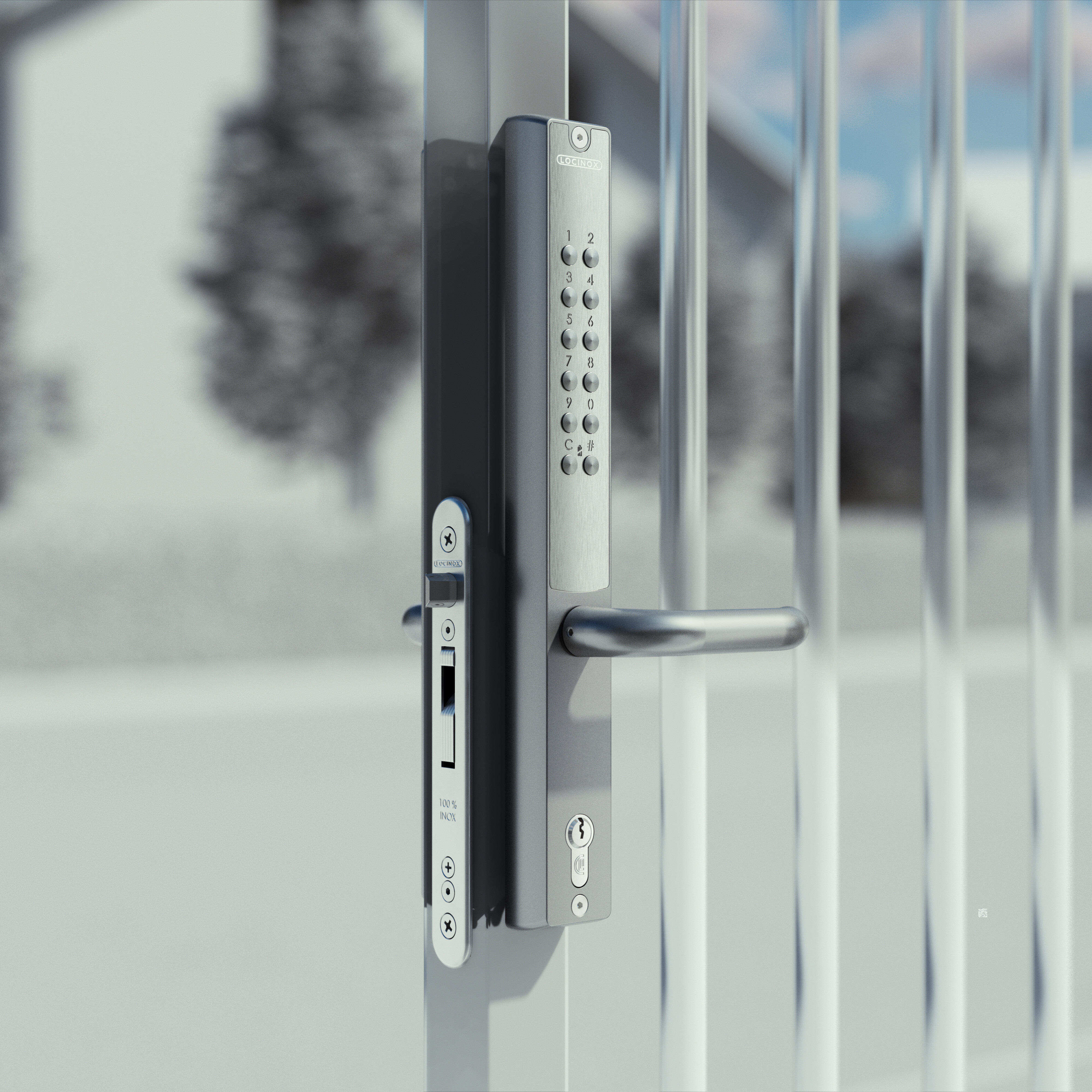 ロックオン15P Locinox VERA Battery Powered Code Lock for Insert Locks (D00000185