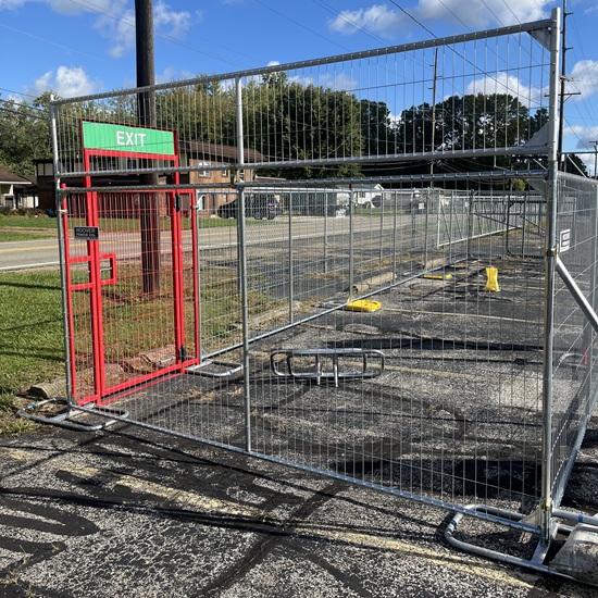 ZND Temporary Fence Panels | Hoover Fence Co.