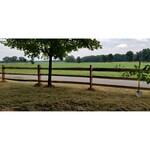 Photo of wood split rails