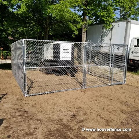 Hoover Fence Commercial Chain Link Fence Partition Panels