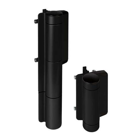 Locinox Ultra Heavy-Duty 180° Hydraulic Gate Closer And Raptor Hinge