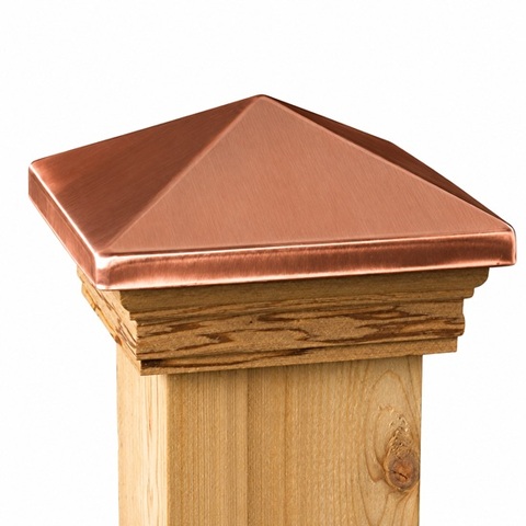 Victoria High Point Post Caps for Wood Posts