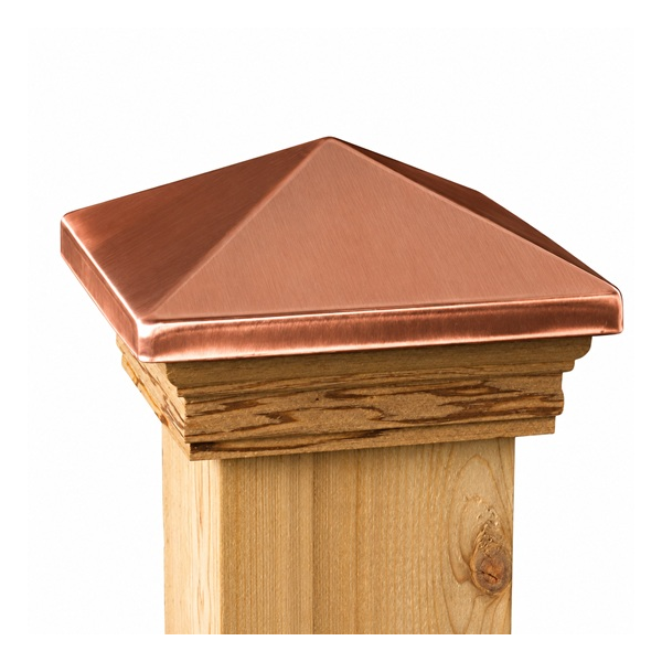 Victoria High Point Post Caps for Wood Posts