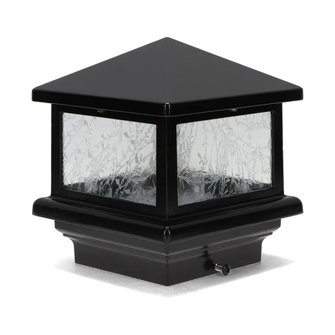 Aurora Deck Lighting Sirius Low Voltage LED Lighting Post Caps for Wood Posts
