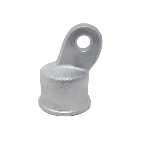 Heavy Duty Sand-Cast Aluminum Chain Link Fence Rail End Cups, Domestic