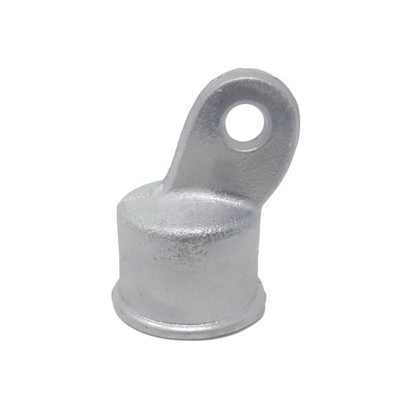 Heavy Duty Sand-Cast Aluminum Chain Link Fence Rail End Cups, Domestic