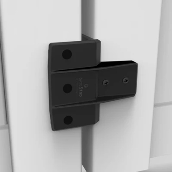 D&D Technologies Gate Stop for Wood/Vinyl & Metal Gates | Hoover Fence Co.