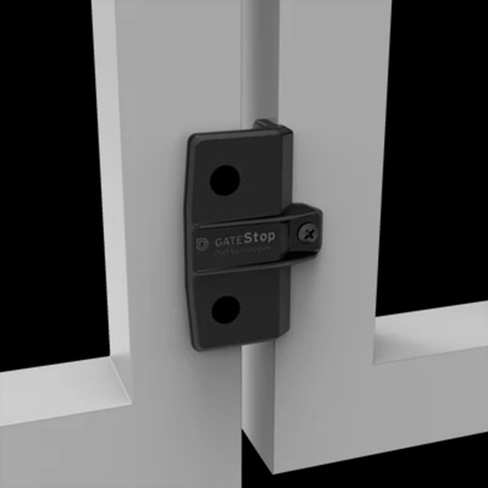 D&D Technologies Gate Stop for Wood/Vinyl & Metal Gates | Hoover Fence Co.