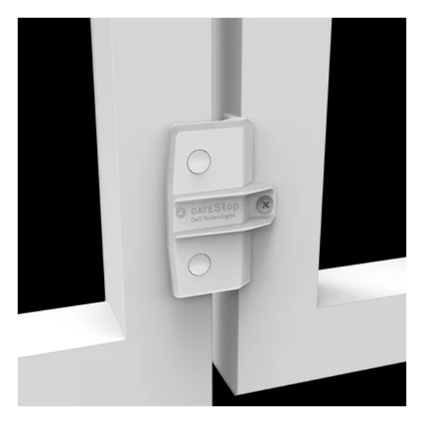 D&D Technologies Gate Stop for Wood/Vinyl & Metal Gates