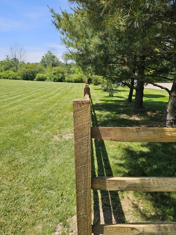 West Virginia Lap Rail Posts - Treated