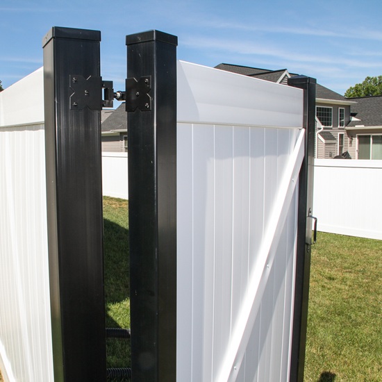 Superior Cambridge Vinyl Single Privacy Gate | Hoover Fence Co.