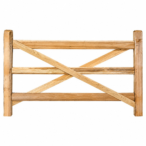 Hoover Fence Wood Split Rail Gates - Western Red Cedar