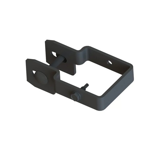Nationwide Industries Universal Bracket, 2" Post x 2" Rail, Black, w/ Fasteners