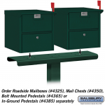 Salsbury Two Wide Spreader for Mail Chests and Roadside Mailboxes (4382-P)