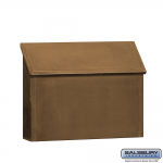 Salsbury Antique Brass Mailbox - standard horizontal (4410)