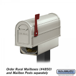 Salsbury Newspaper Holder, for antique mailbox (4815A-P)