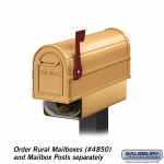 Salsbury Newspaper Holder, for antique mailbox (4815A-P)