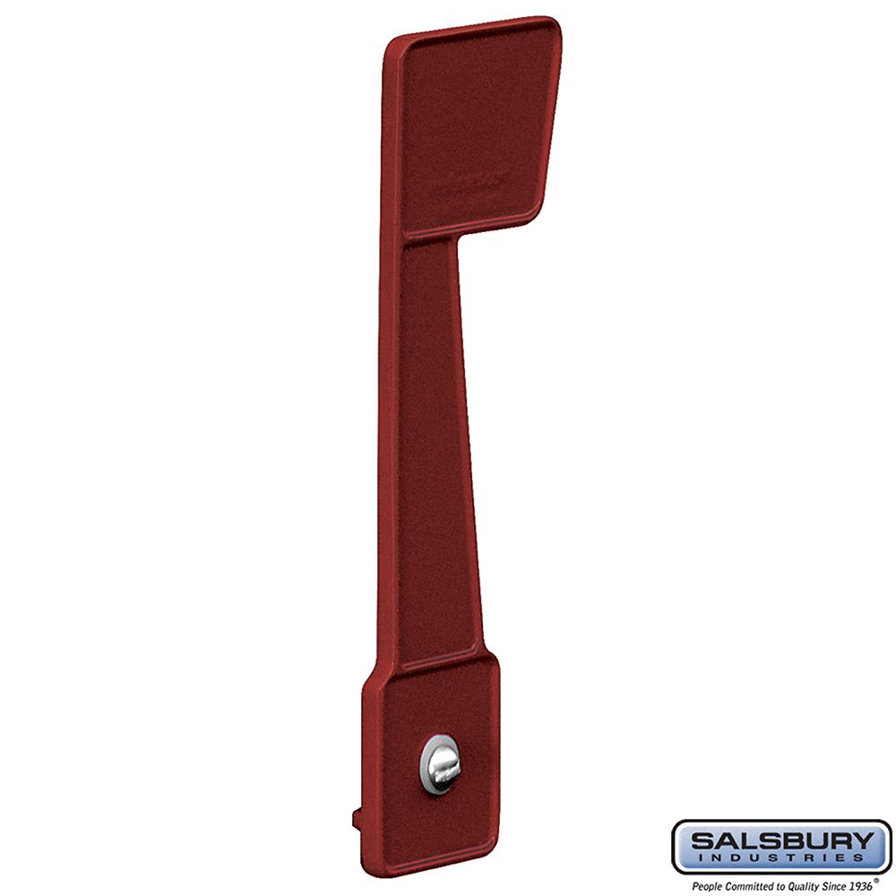 Salsbury Deluxe Replacement Mailbox Flag - Burgundy