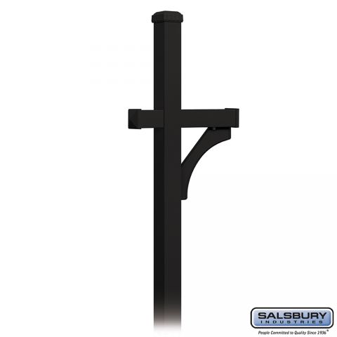 Salsbury Deluxe Mailbox Post, 1-Sided