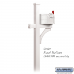 Salsbury Deluxe Mailbox Post, 1-Sided (4870-P)