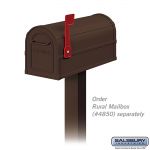 Salsbury Standard Mailbox Post - In-Ground (4895-P)