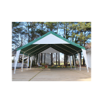 King Canopy 20' x 20' Event Tent Party Canopy - Green/White (ET2020G)