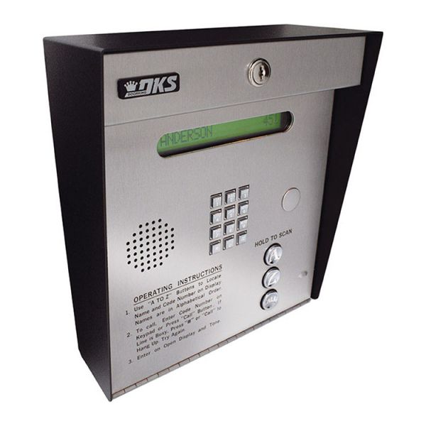 DoorKing 1835 Flush Mount Telephone Entry System
