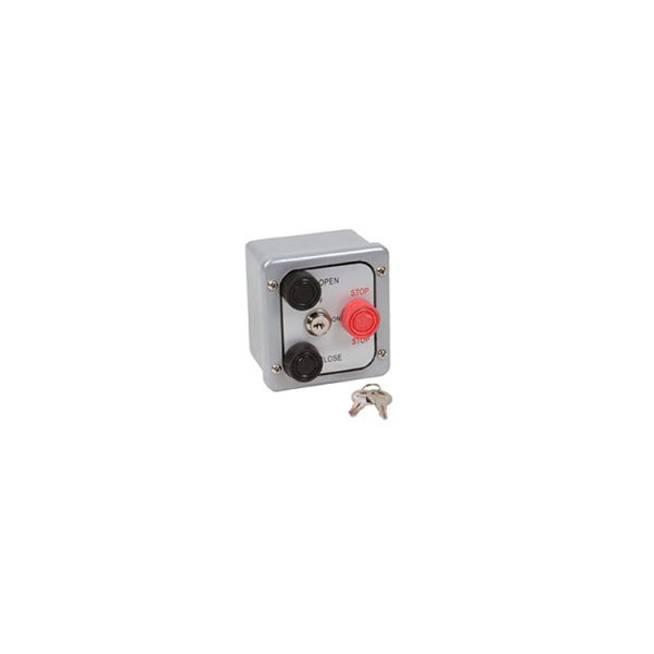 EMERGENCY STOP BUTTON STATION KEY RELEASE SURFACE MOUNTED