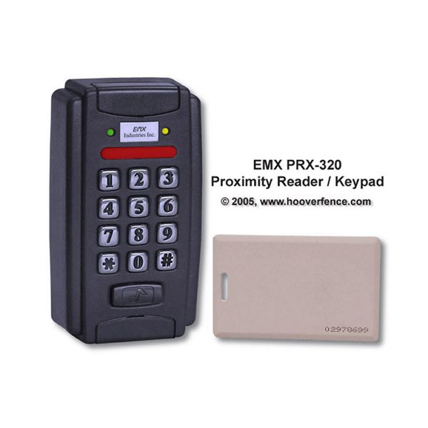 EMX PRX-320 Proximity and Keypad Control