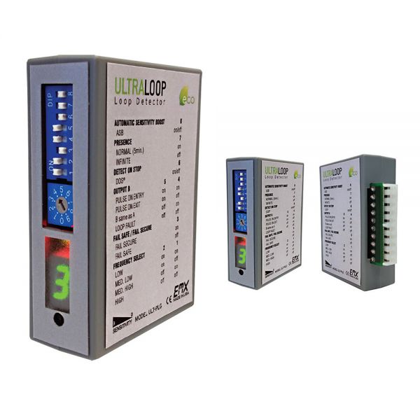 EMX ULTRALOOP ULT-PLG Vehicle Loop Detector w/Pluggable Screw Terminal 12-24VDC