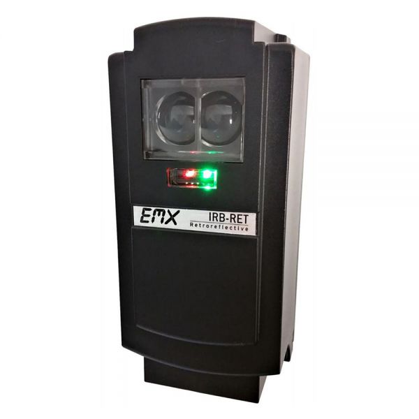 EMX Monitored Retroreflective Photoeye Set - Includes Eye, Reflector, and Mounting Bracket