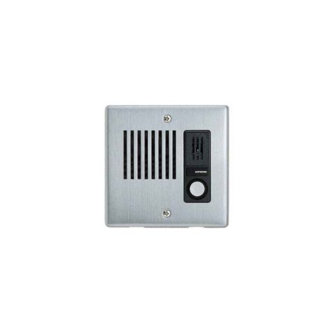 Aiphone Flush Mount Door Station, Stainless Steel Cover