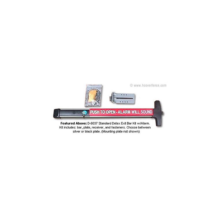 DAC Industries D-6037 Standard Kit - No Lock Box - Detex Exit Bar
