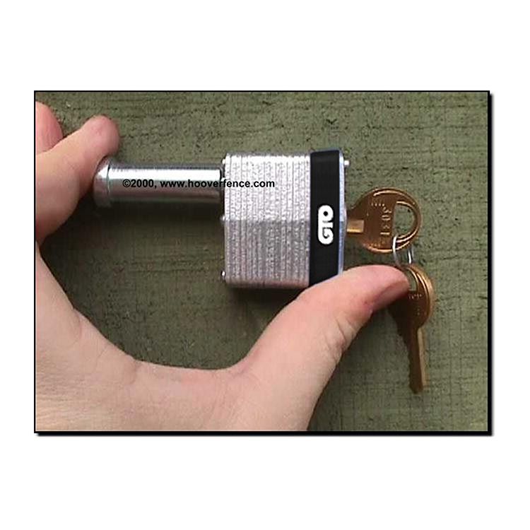 Security Pin Locks, RB345 (see above) Keyed Alike - Packs of 10