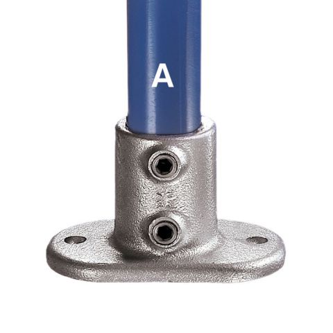 Kee Klamp Type 62 Steel Pipe Fittings - Standard Railing Flange