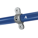 Kee Klamp Type M51 Steel Pipe Fittings - Male Double Swivel Socket Members (KK-TYPE-M51)