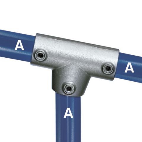 Kee Klamp Type 88 Steel Pipe Fittings - Three Socket Angle Tees