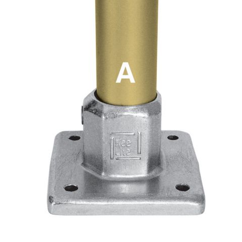 Kee Lite Type L150 - Heavy Duty 4 Hole Square Flange - 1-1/2"