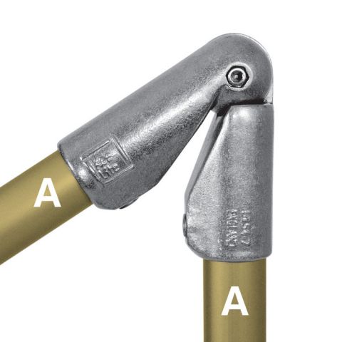 Kee Lite Type LB54 Aluminum Pipe Fittings - Adjustable Elbows