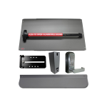 Lockey USA PS63 Alarm Security Panic Bar Kit for Gates (PSDX-ALARM-SECURITY)